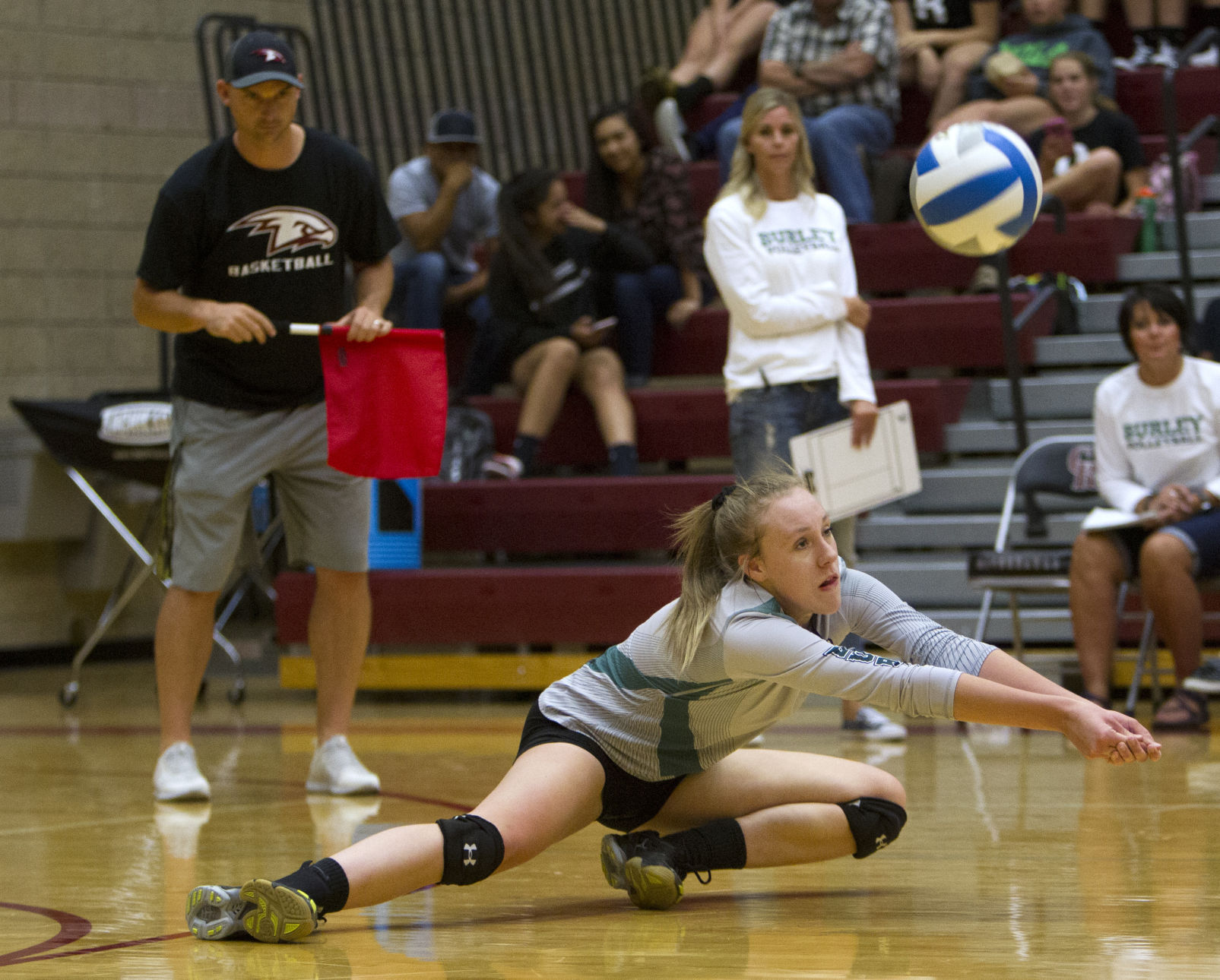Canyon Ridge vs. Burley volleyball